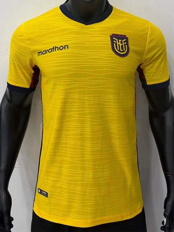 2026-27 Ecuador Home Player Version Soccer Jersey