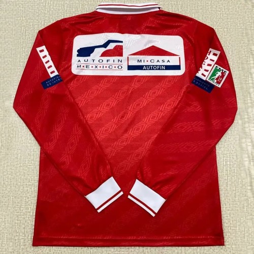 1994-1995 Toros Neza Home Retro Long Sleeve Soccer Jersey