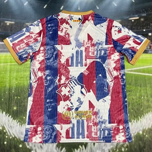 2026-27 Barcelona Special Edition Red-White Soccer Jersey