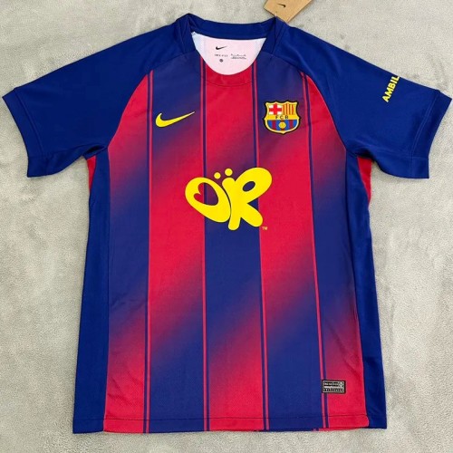 2026-27 Barcelona Print Advertisements on Home Jersey
