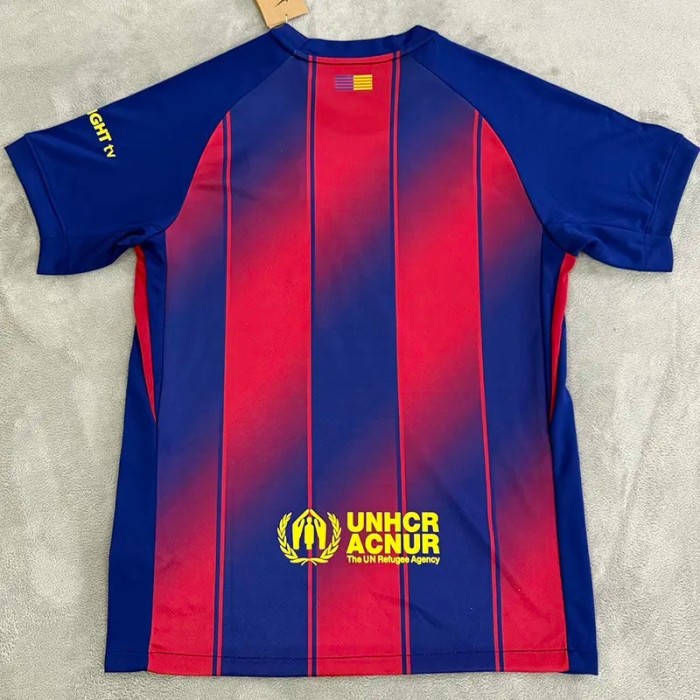 2026-27 Barcelona Print Advertisements on Home Jersey