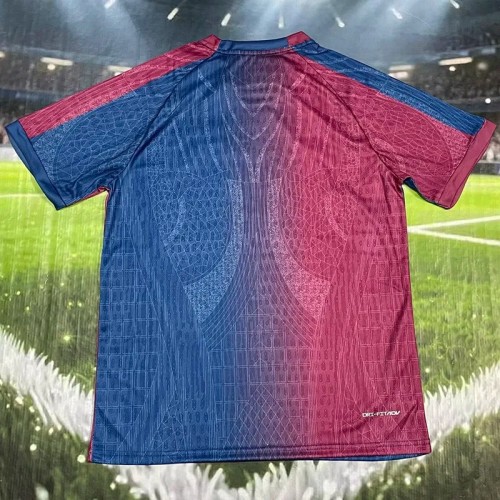 2026-27 Barcelona Special Edition Blue-Red Soccer Jersey