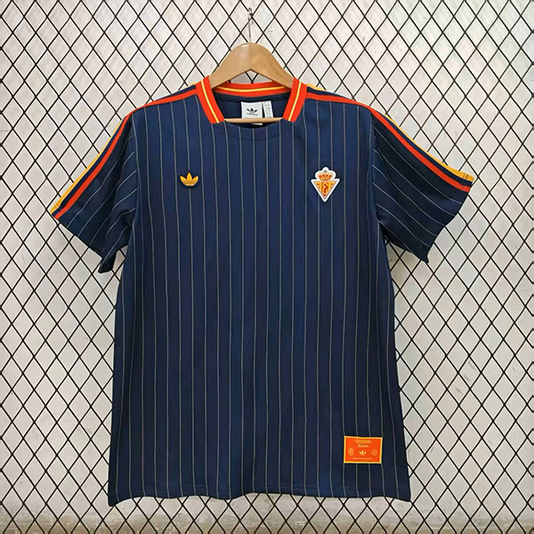 2026 World Cup Spain Dark-Blue Football Training Shirt