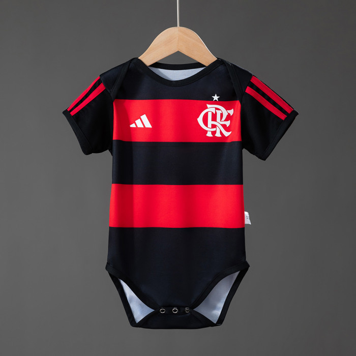 2026-27 Flamengo Home Baby Infant Crawl Suit