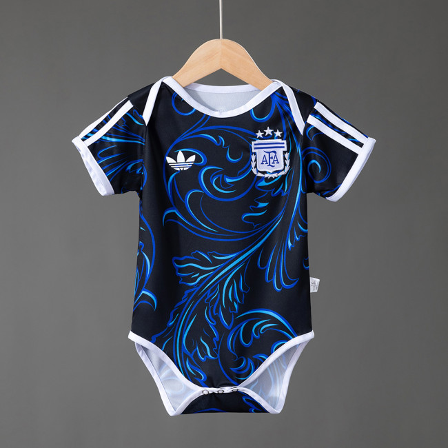 2026 Argentina Away Baby Infant Crawl Suit