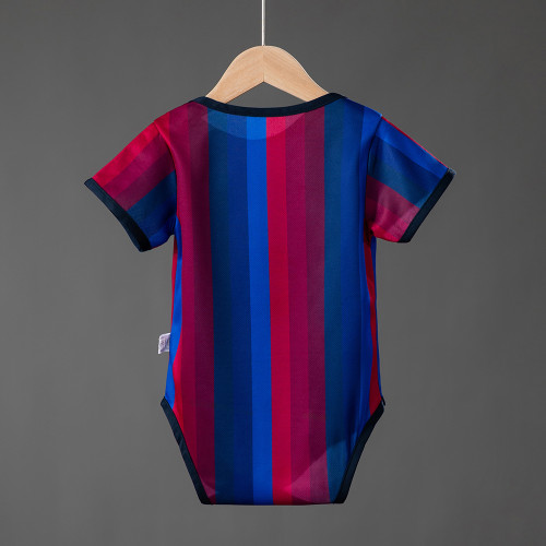 2026-27 Barcelona Home Baby Infant Crawl Suit