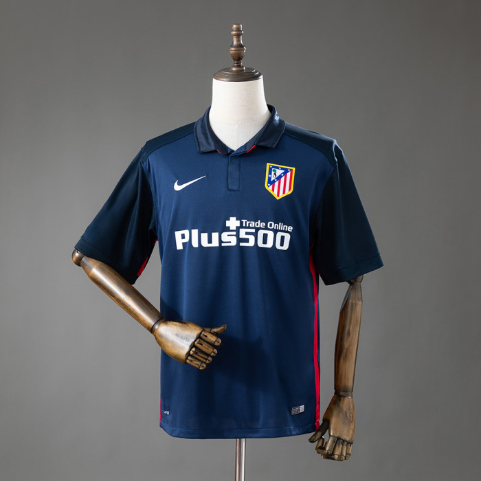 2015-16 Atletico Madrid Away Retro Soccer Jersey