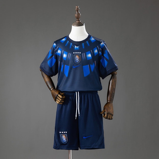 2026 Uruguay Away Kids Kit Jersey