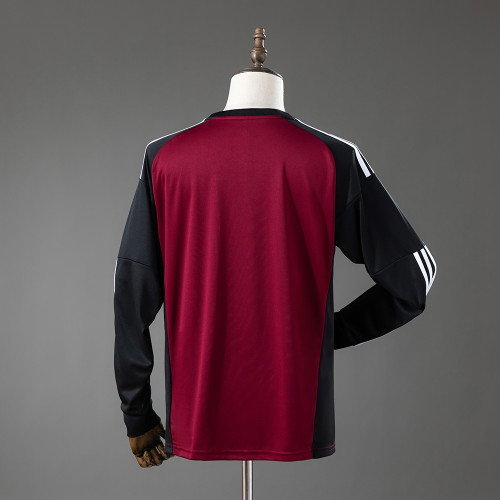 2026 Spain GoalKeeper Red Long Sleeve Soccer Jersey