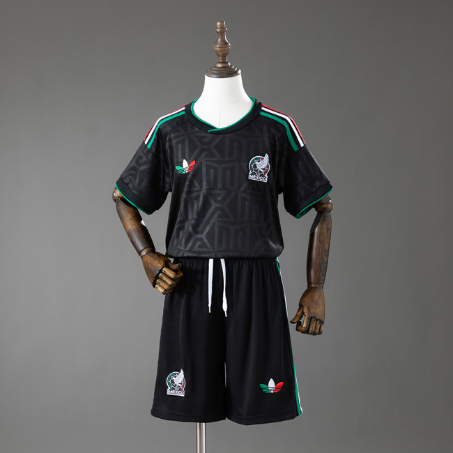 2026 Mexico Third Away Kids Kit Soccer Jersey