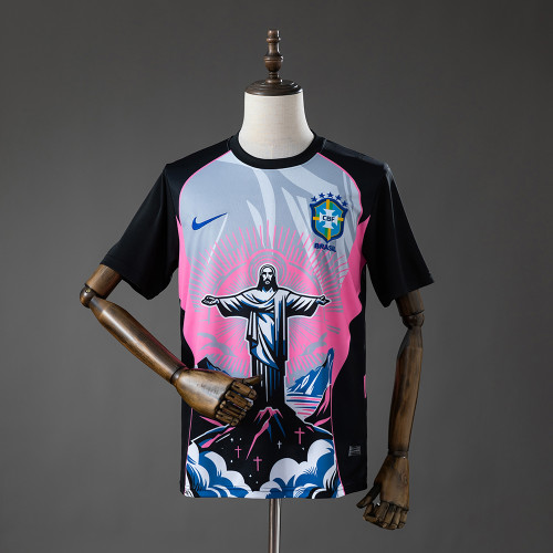 2026 Brazil Christ the Savior - Pink Jersey