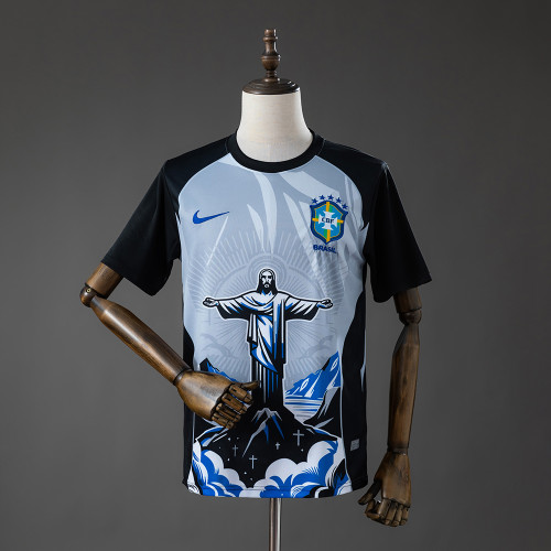 2026 Brazil Christ the Savior - Gray Jersey