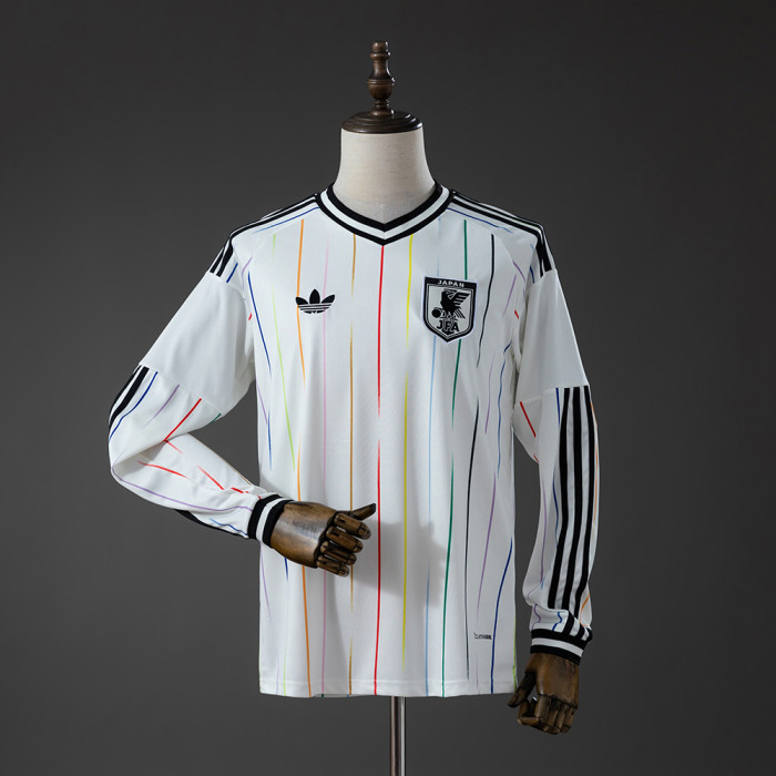 2026 Japan Away Long Sleeve Fans Soccer Jersey