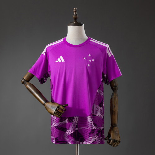 2026-27 Cruzeiro Goalkeeper Purple Fans Soccer Jersey