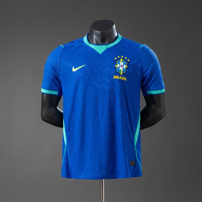 2026 Brazil Blue Player Version Soccer Jersey