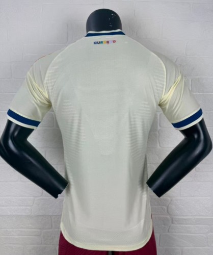 2026-27 Curacao Beige Away Player Version Soccer Jersey