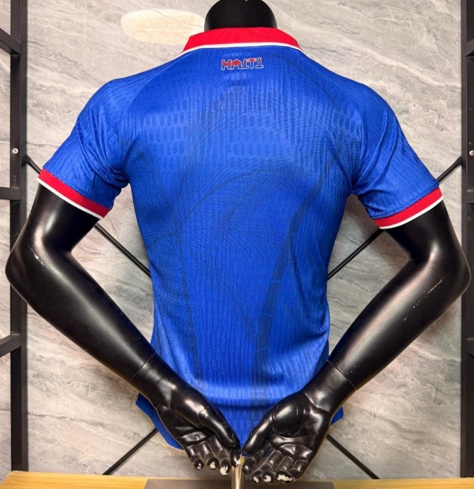 2026-27 Haiti Blue Home Player Version Soccer Jersey
