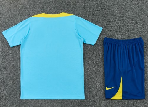 2025-26 Barcelona Blue Training Short Suit