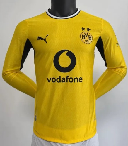 2026-27 Borussia Dortmund Home Long Sleeve Soccer Jersey