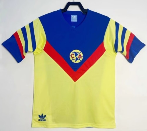 1987 Club America Home Retro Soccer Jersey