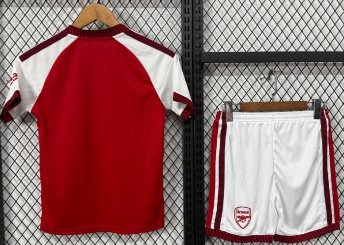 2026-27 Arsenal Red Home Kids Soccer Jersey