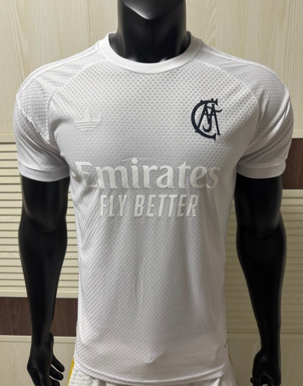 2026-27 Real Madrid 125th Anniversary White Soccer Jersey