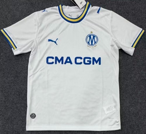 2026-27 Marseille Home White Soccer Jersey