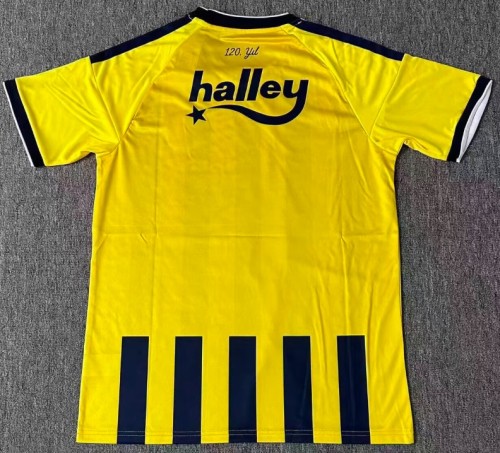 2025-26 Fenerbahce Home Yellow Soccer Jersey
