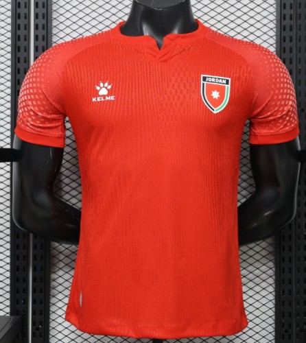 2026-27 World Cup Jordan Home Red Player Version Football Jersey