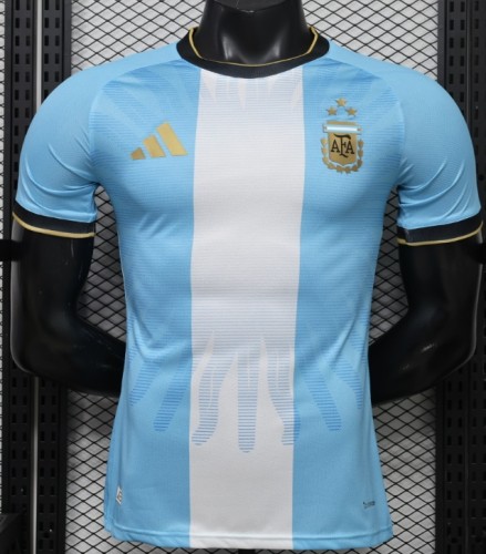 2026 Argentina Blue-White Special Edition Player Version Soccer Jersey