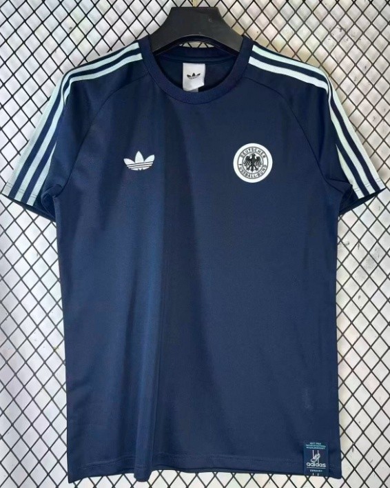 2026-27 Germany Navy blue casual style Soccer Jersey