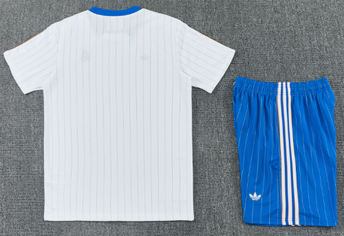 2026-27 Real Madrid White Training Short Suit