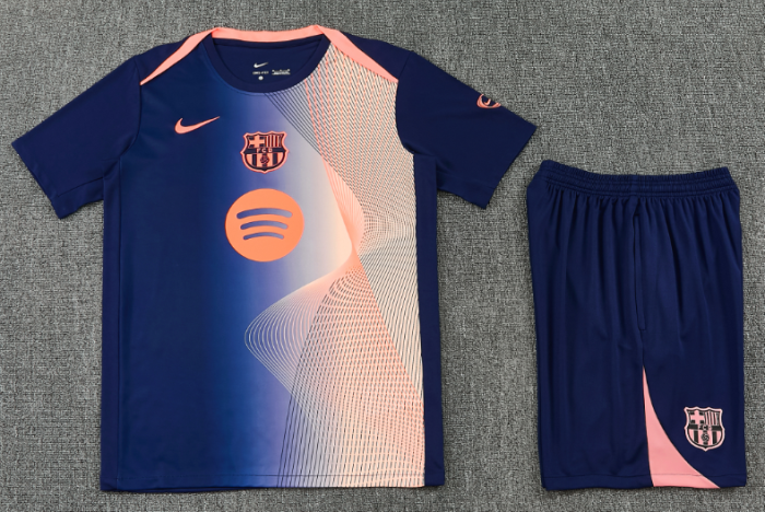 2026-27 Barcelona Royal Blue Training Short Suit