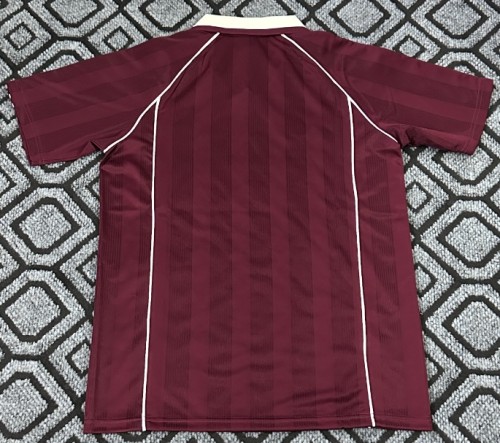 2026-27 Adidas Retro Co-branded Version Maroon Polo Short Sleeve