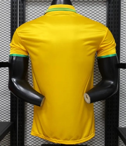 2026-27 Brazil Yellow Player Version Soccer Jersey