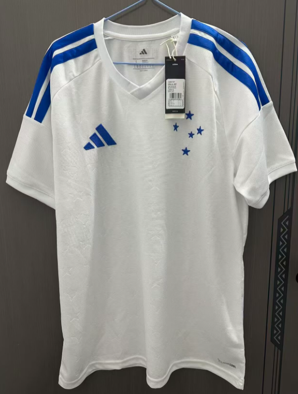 2026-27 Cruzeiro White Away Fans Soccer Jersey