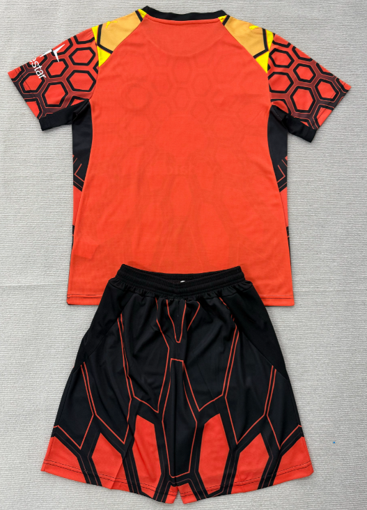 2026-27 Dortmund Orange Goalkeeper Kids Soccer Jersey