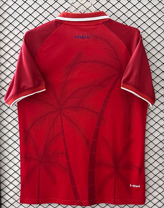 2026-27 Haiti Red Third Away Soccer Jersey