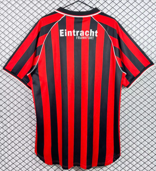 2003-04 Frankfurt Home Red Retro Soccer Jersey