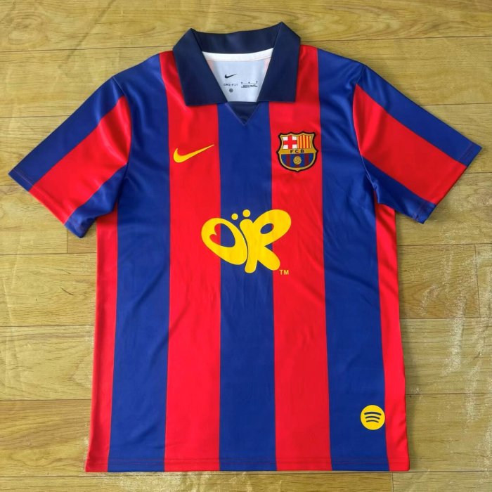 2026-27 Barcelona Co-branded Red and Blue Version Soccer Jersey