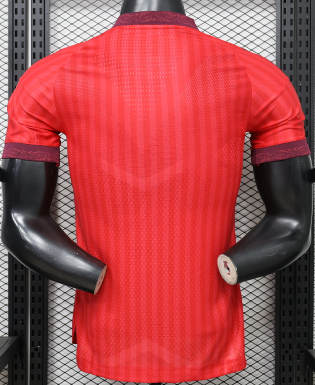 2026-27 Lyon Red Away Player Version Soccer Jersey