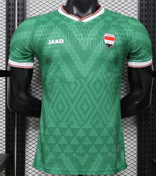 2026-27 IRAQ Green Away Player Version Soccer Jersey