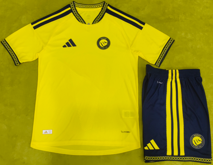 2026-27 AL-Nassr Yellow Home Training Short Suit