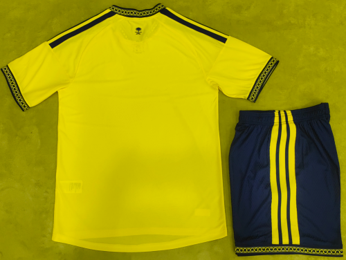 2026-27 AL-Nassr Yellow Home Training Short Suit
