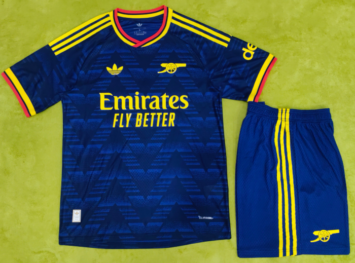 2026-27 Arsenal Blue Away Training Short Suit
