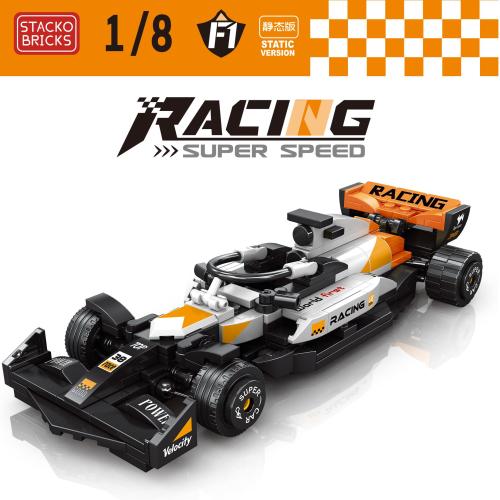 STACKO BRICKS 08001A-D 8-wide Racing Car