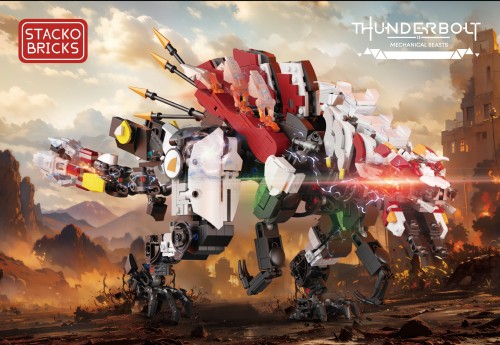 STACKO BRICKS 06001 Horizon Zero Dawn robotic dinosaur