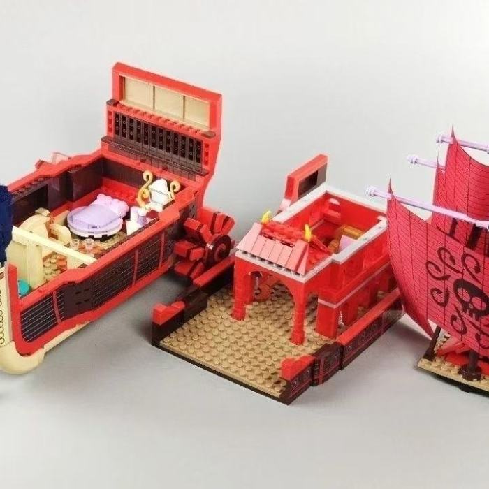 STACKO BRICKS 03096 One Piece Nine Snake Pirates Ship
