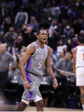 22-23 Kings FOX #5 Grey City Edition Top Quality Hot Pressing NBA Jersey