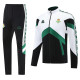 25-26 Real Betis White Black Jacket Tracksuit #01